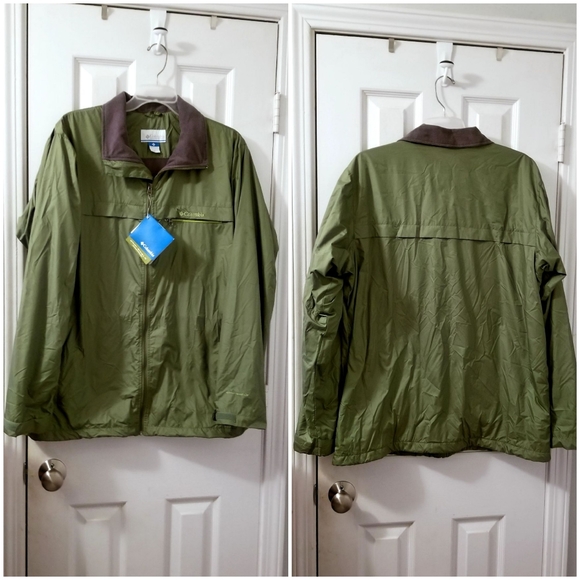 🆕️ Columbia Sportswear Green Utilizer Jacket Sz L - Picture 4 of 5